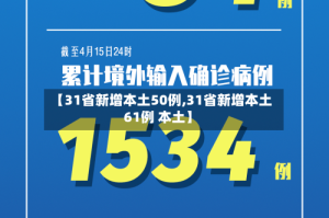 【31省新增本土50例,31省新增本土61例 本土】