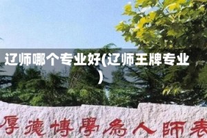 辽师哪个专业好(辽师王牌专业)