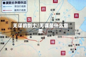 无谋的剑士/无谋是什么意思