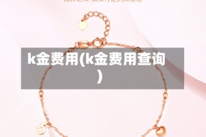 k金费用(k金费用查询)