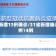 31省新增13例确诊/31省新增确诊病例14例