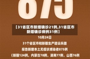 【31省区市新增确诊21例,31省区市新增确诊病例31例】