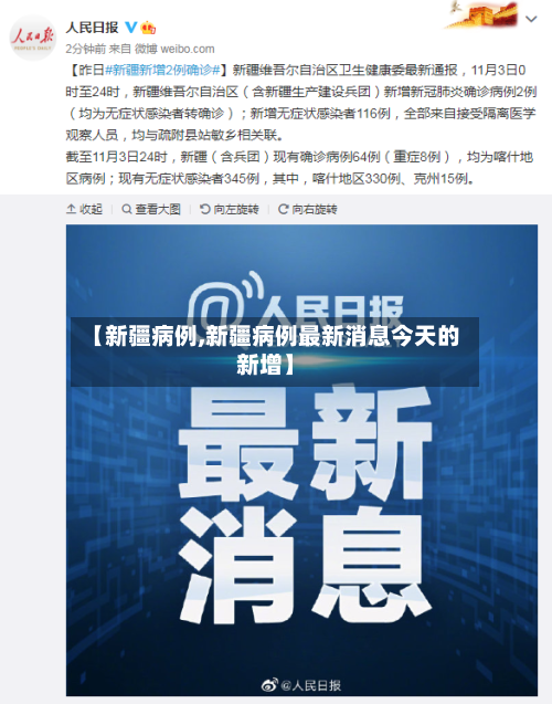 【新疆病例,新疆病例最新消息今天的新增】-第1张图片