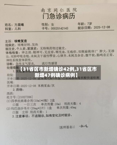 【31省区市新增确诊42例,31省区市新增47例确诊病例】-第1张图片