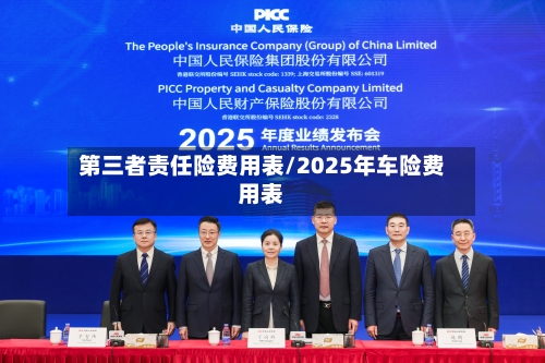 第三者责任险费用表/2025年车险费用表-第2张图片