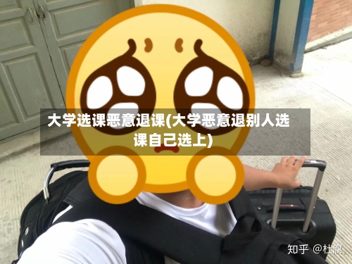 大学选课恶意退课(大学恶意退别人选课自己选上)-第2张图片