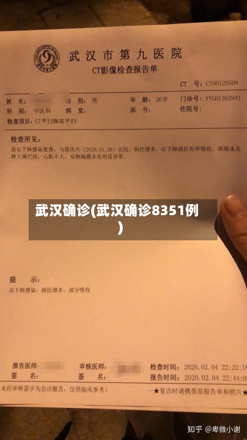 武汉确诊(武汉确诊8351例)-第2张图片