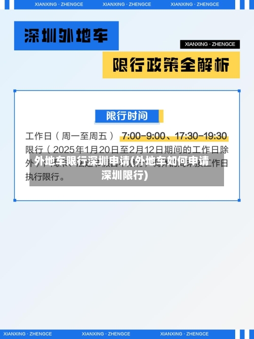 外地车限行深圳申请(外地车如何申请深圳限行)-第1张图片