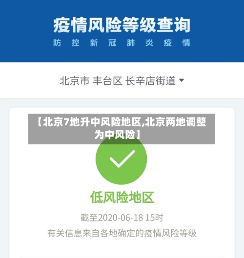 【北京7地升中风险地区,北京两地调整为中风险】-第1张图片