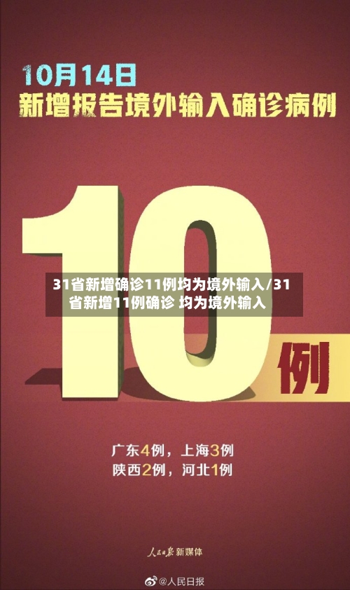 31省新增确诊11例均为境外输入/31省新增11例确诊 均为境外输入-第2张图片