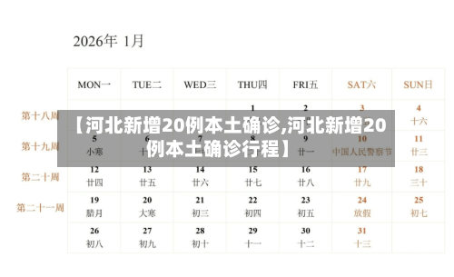 【河北新增20例本土确诊,河北新增20例本土确诊行程】-第3张图片